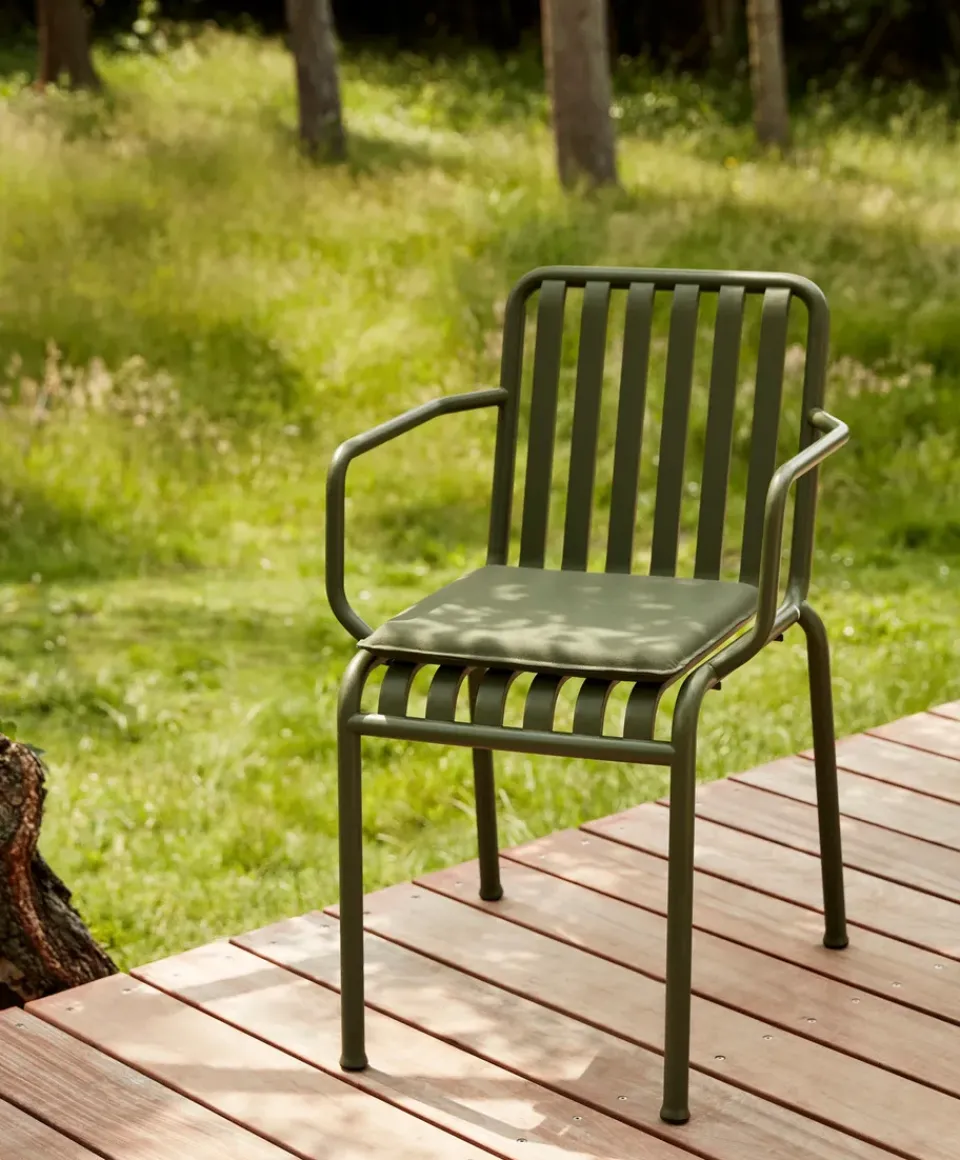 HAY Garden Details & Accessories|Seat Cushions & Pads*Palissade seat pad for chair and armchair, Olive Green
