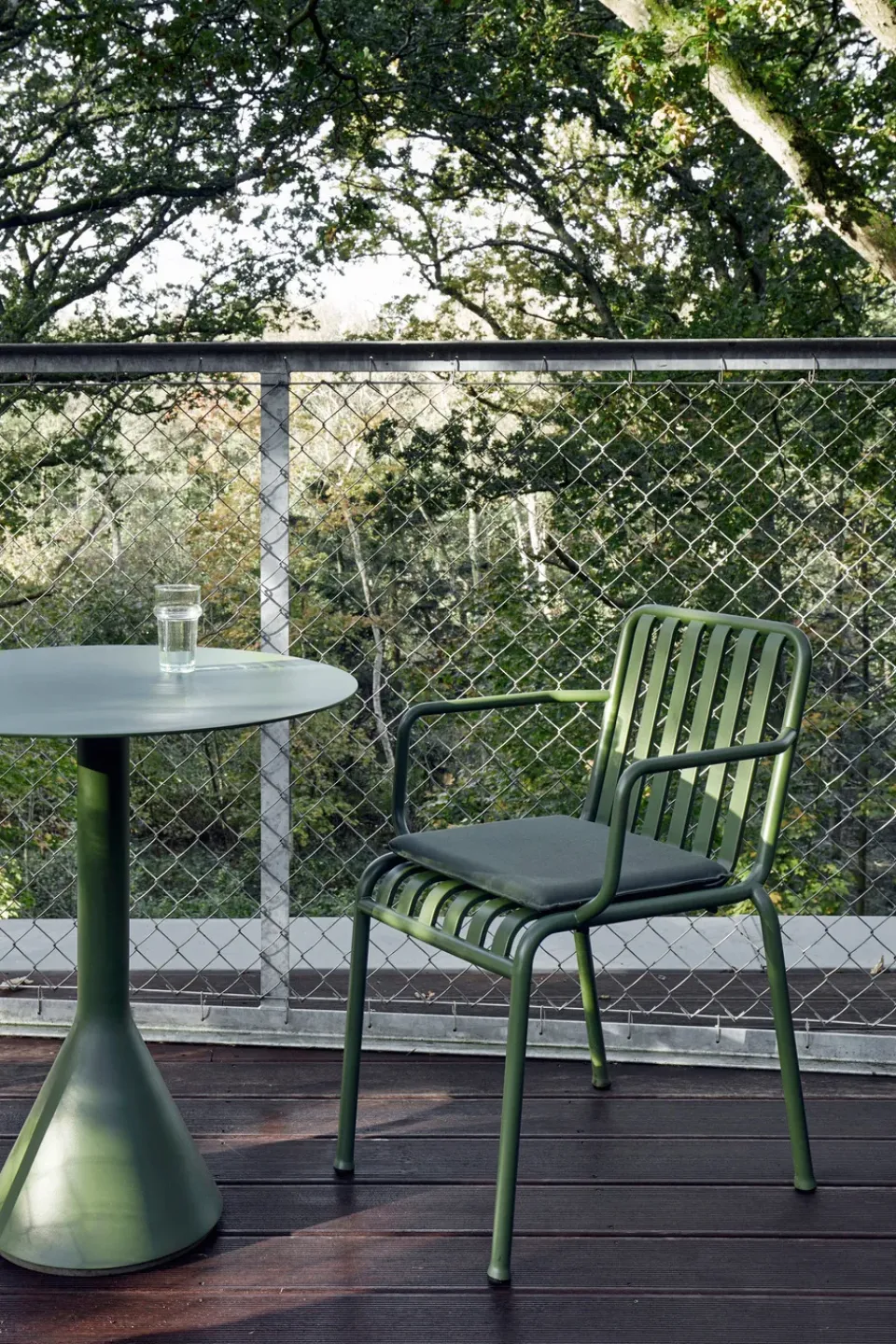 HAY Garden Details & Accessories|Seat Cushions & Pads*Palissade seat pad for chair and armchair, Olive Green