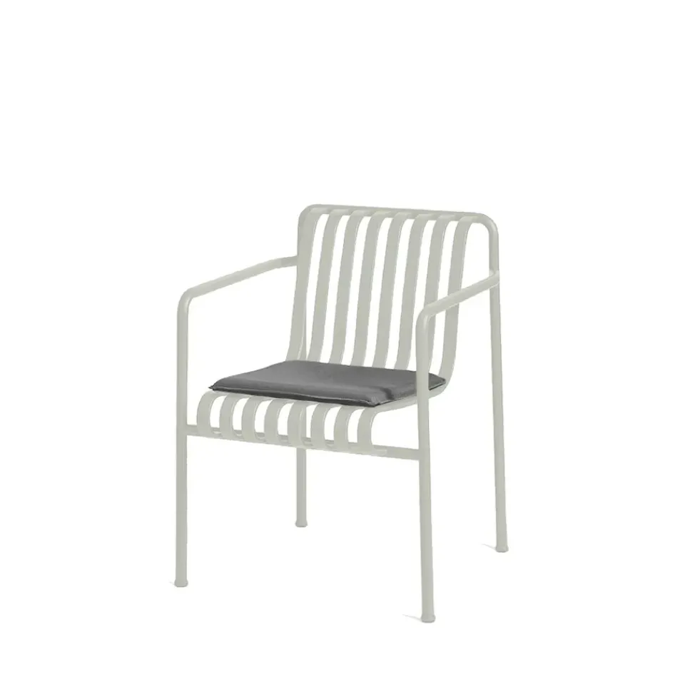 HAY Seat Cushions & Pads*Palissade seat pad for Dining armchair, Anthracite BlackGrey