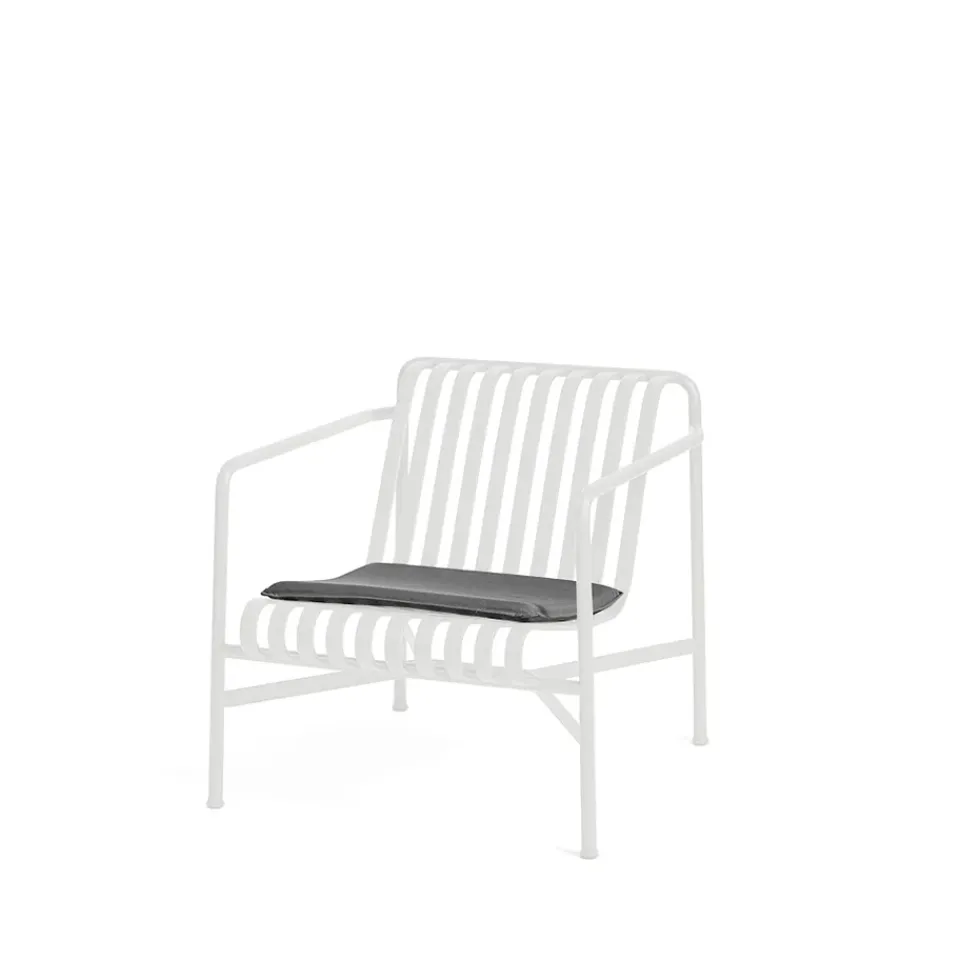 HAY Seat Cushions & Pads*Palissade seat pad for lounge chair high & low, Anthracite BlackGrey