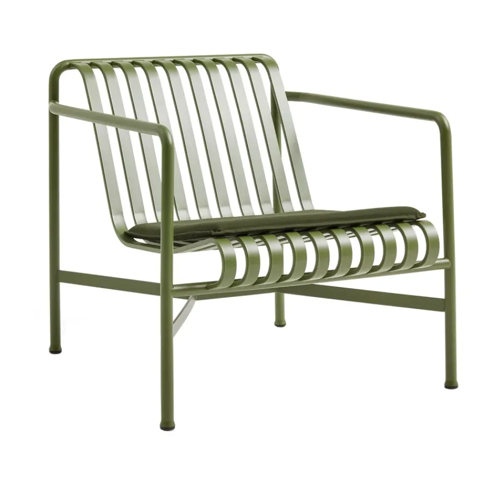 HAY Seat Cushions & Pads*Palissade seat pad for lounge chair high & low, Olive Green