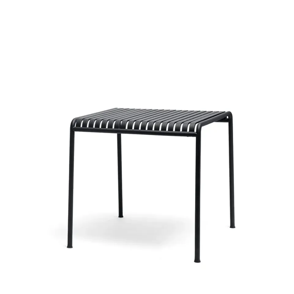 HAY Table For Outdoor Use*Palissade table 82.5x90 cm, Anthracite BlackGrey