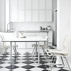 Montana Chairs*Panton One chair, Vincent, stainless steel Yellow