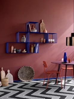 Montana Shelves & Shelving Systems*Panton Wire Extended shelf 70x34,8x34,8 cm, Monarch Blue