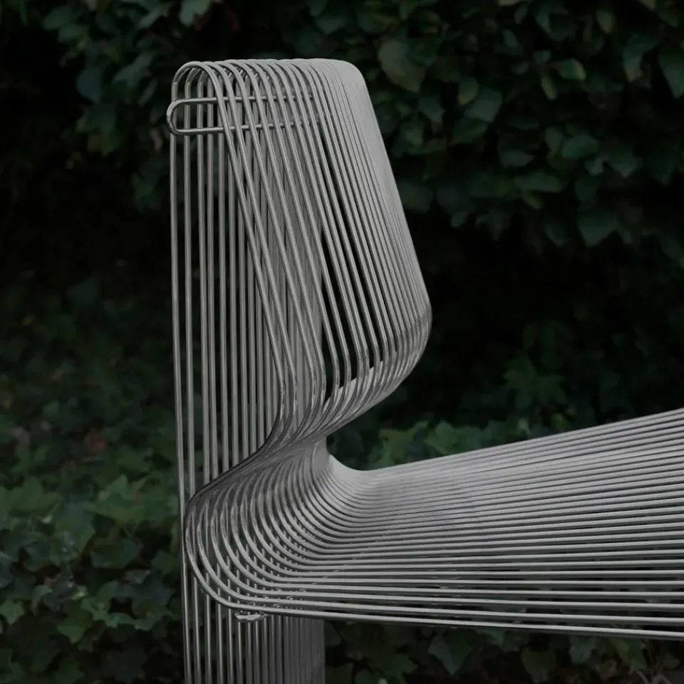Montana Garden Sofas & Garden Benches|Outdoor Lounge Furniture*Pantonova module sofa, Stainless steel, convex Grey