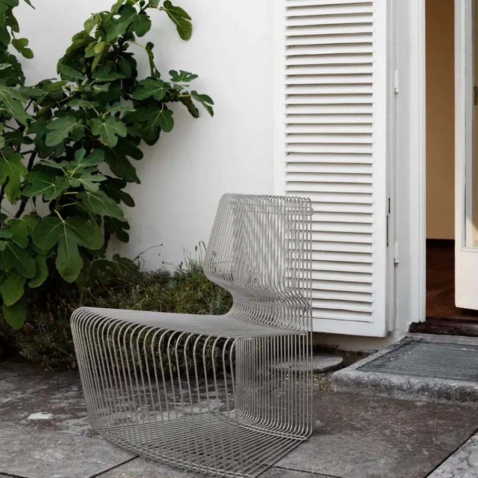 Montana Garden Sofas & Garden Benches|Outdoor Lounge Furniture*Pantonova module sofa, Stainless steel, convex Grey