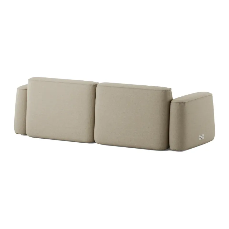 Massproductions Sofas*Patch 2.5-seater sofa, Ecriture 240 Beige