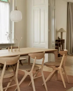 Ethnicraft Dining Tables*PI Dining table, Hardwax-oiled oak, 240x100x76 cm Brown