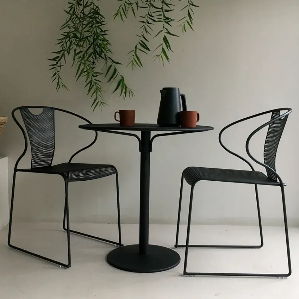 SMD Design Table For Outdoor Use*Piazza I table, White