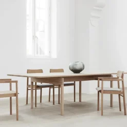 Fredericia Furniture Dining Tables*Post 6442 dining table, Light oiled oak, 100x320 cm Beige