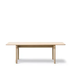 Fredericia Furniture Dining Tables*Post 6438 dining table, Soaped oak, 100x225 cm Beige