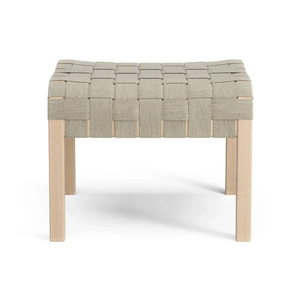 Swedese Armchairs & Footstools*Primo foot stool laquered beech, Natural Beige