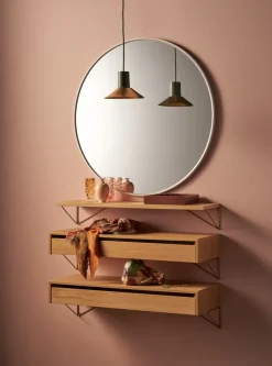 Maze Shelves & Shelving Systems*Pythagoras brackets, 2-pack, brass Gold-coloured