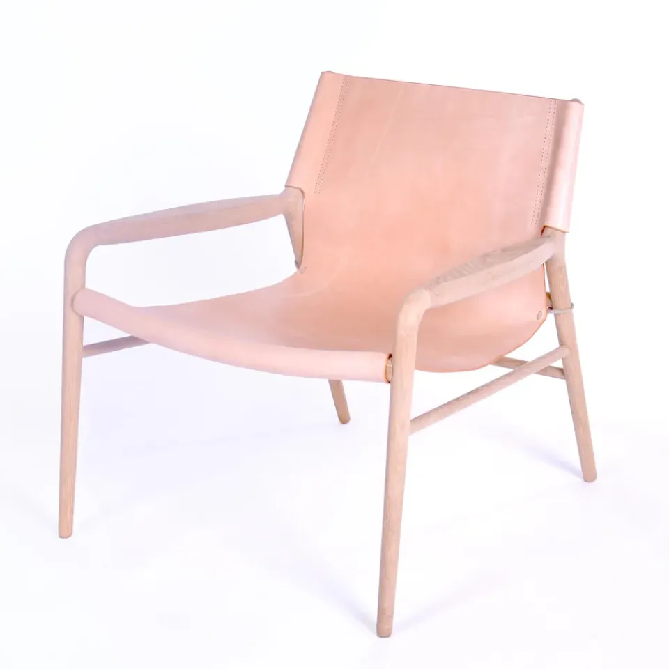 OX Denmarq Armchairs & Footstools*Rama armchair, nature. soap treated oak Beige