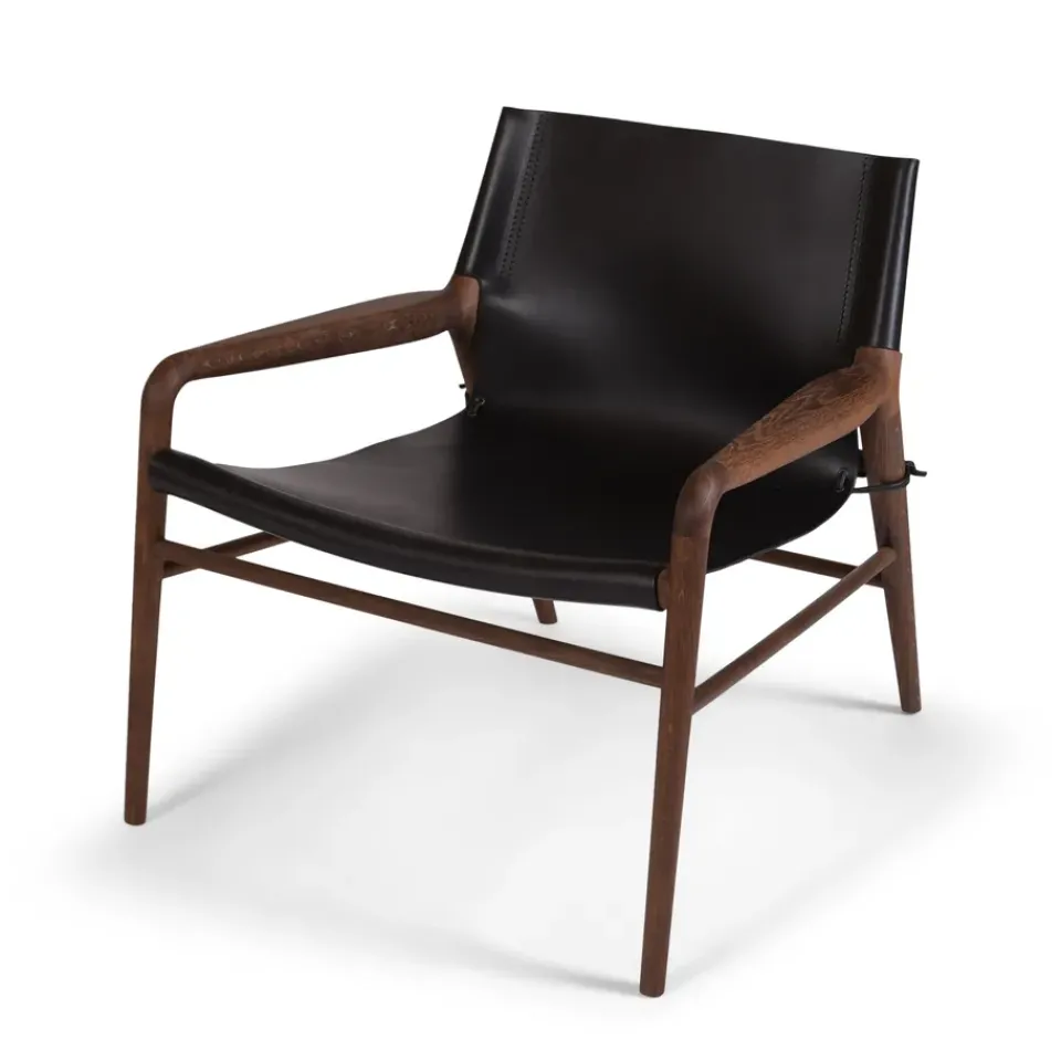 OX Denmarq Armchairs & Footstools*Rama Chair armchair smoked oak, Black