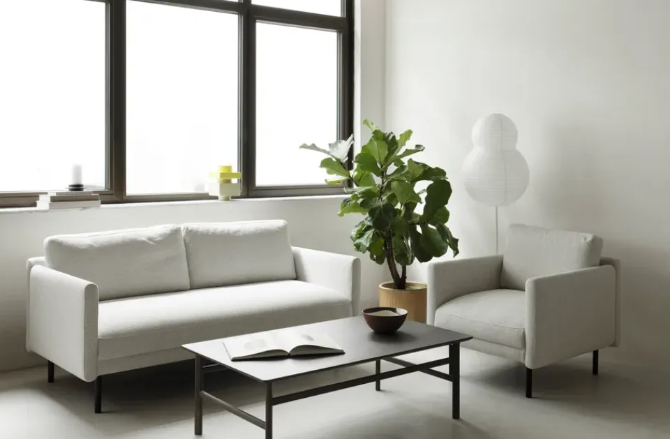 Normann Copenhagen Sofas*Rar 2-seater sofa, Venezia off- White