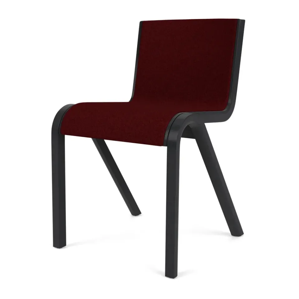 Audo Copenhagen Chairs*Ready upholste chair, Black oak-Baru 0570 Red