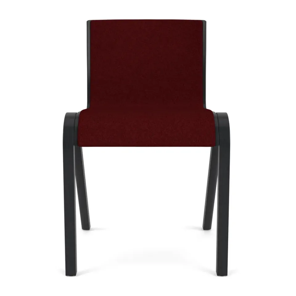 Audo Copenhagen Chairs*Ready upholste chair, Black oak-Baru 0570 Red