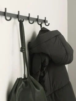 Relief Clothes Hooks & Hangers*hook rack large 123 cm, Grey
