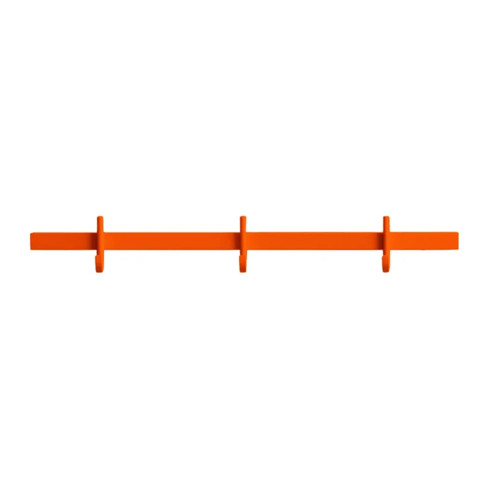 Relief Clothes Hooks & Hangers*hook rack small 41 cm, Orange