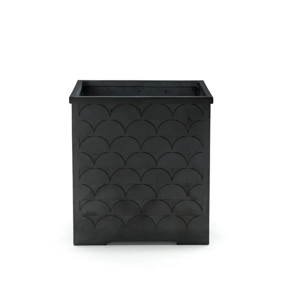 Byarums bruk Balcony Furniture*Relief plant pot, Black