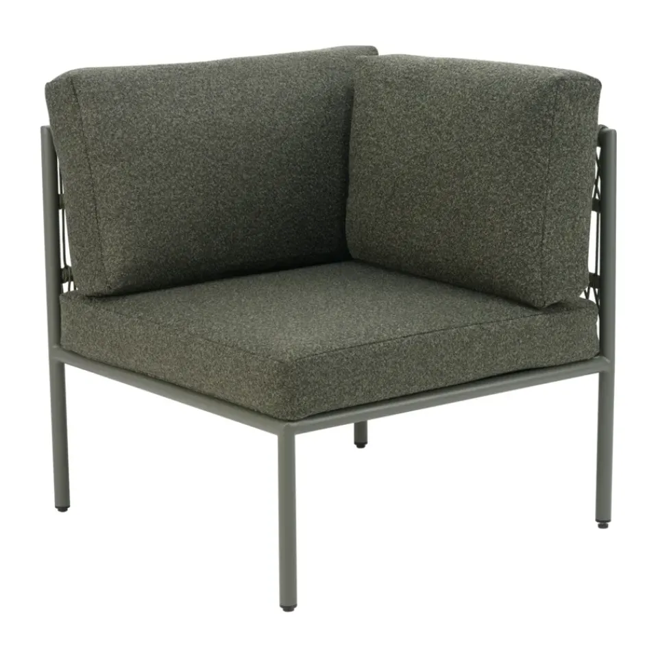 Brafab Garden Sofas & Garden Benches*Reno sofa module, Nordic -raw avocado, corner Green