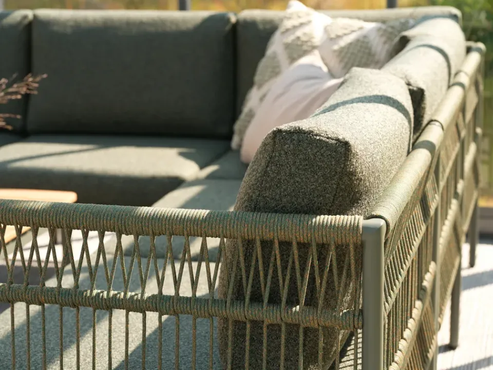 Brafab Garden Sofas & Garden Benches*Reno sofa module, Nordic -raw avocado, corner Green