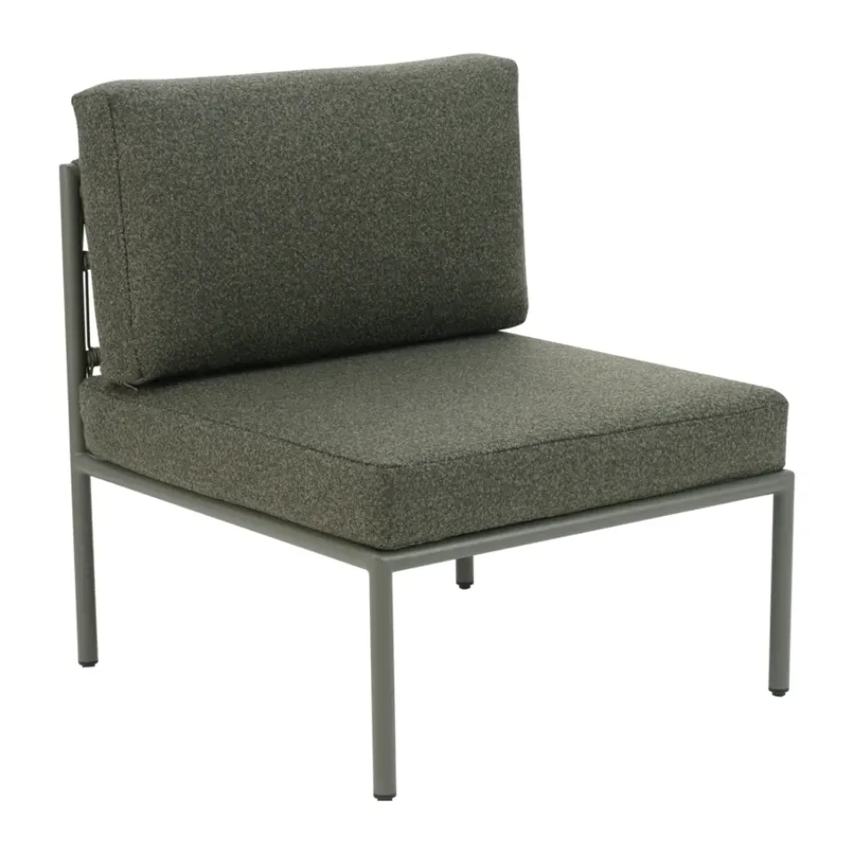Brafab Garden Sofas & Garden Benches*Reno sofa module, Nordic -raw avocado, middle unit Green