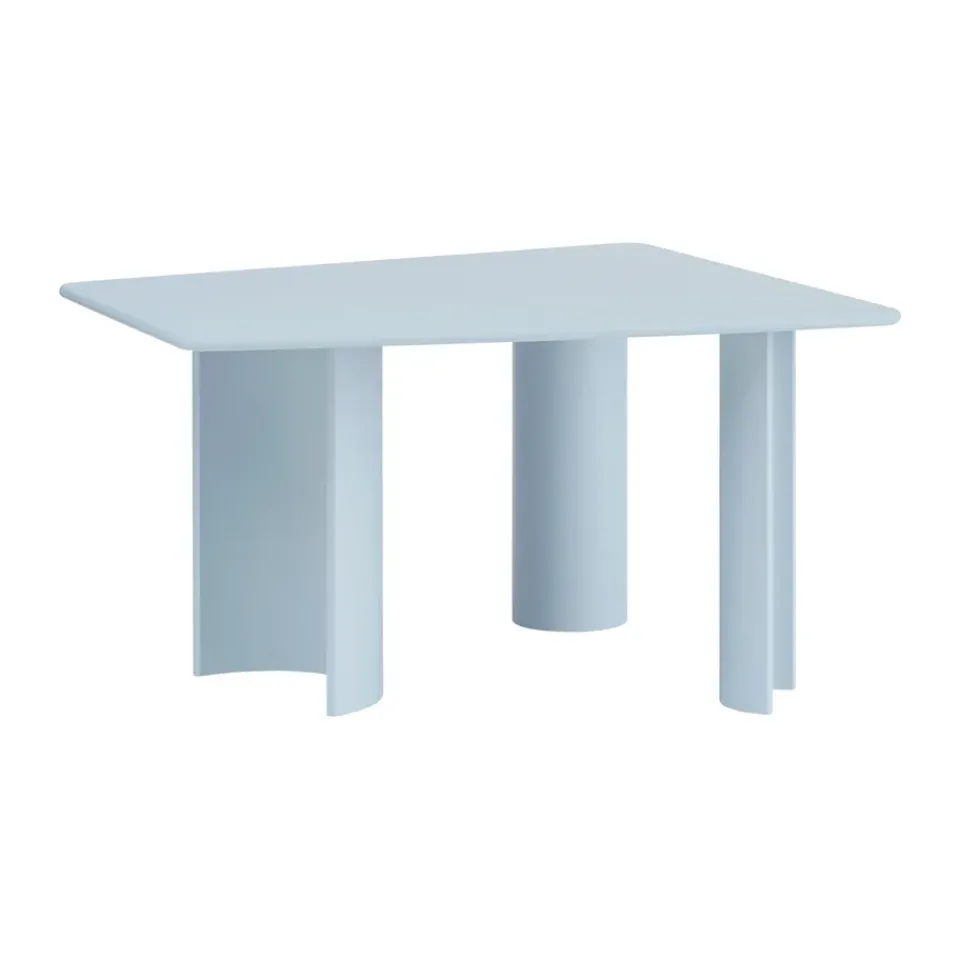 Muuto Dining Tables*Re-norm dining table, Light , 130x120 cm Blue