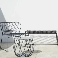 Skargaarden Garden Sofas & Garden Benches*Resö bench, Charcoal Grey