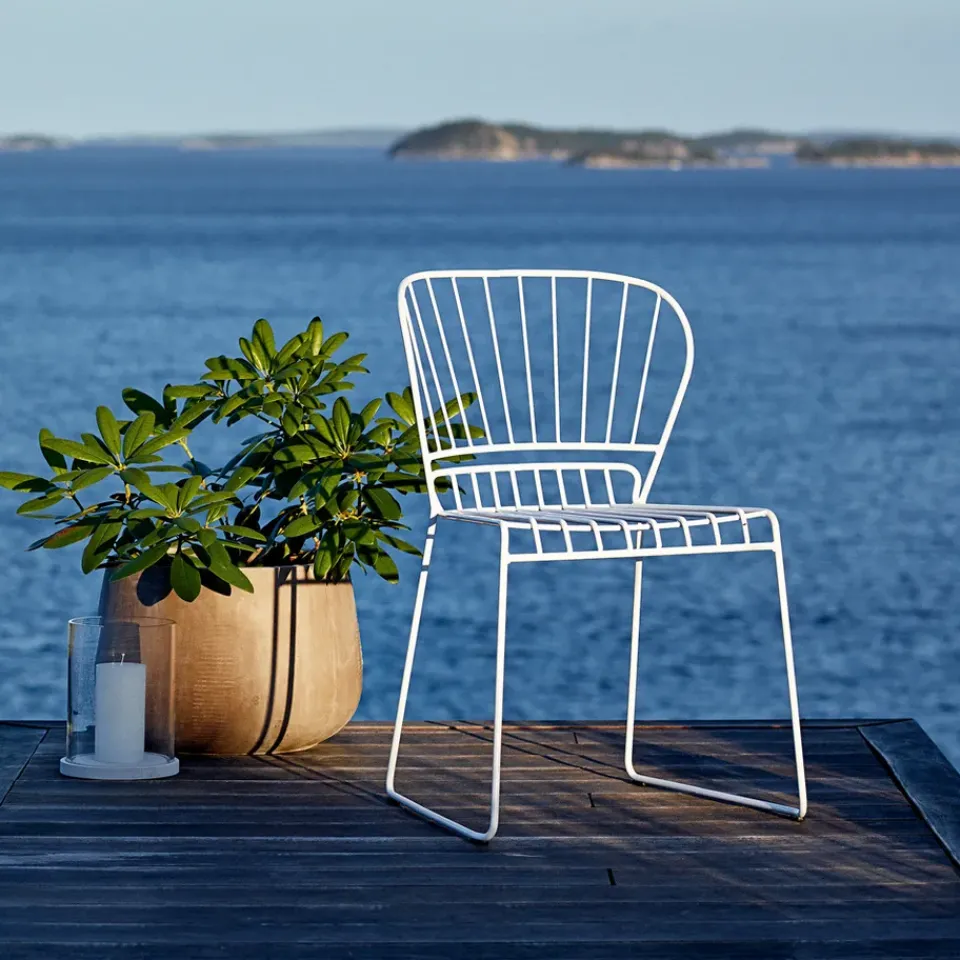 Skargaarden Seating|Balcony Furniture*Resö chair, Charcoal Grey