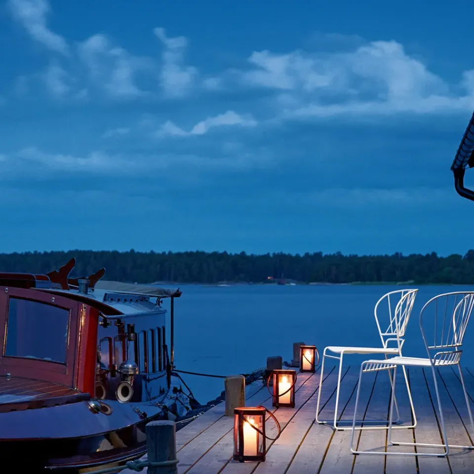 Skargaarden Seating|Balcony Furniture*Resö chair, Charcoal Grey
