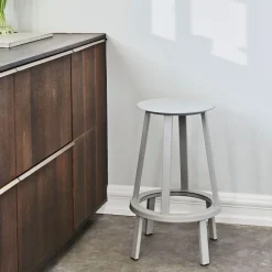 HAY Bar Stools*Revolver bar stool, , low Red