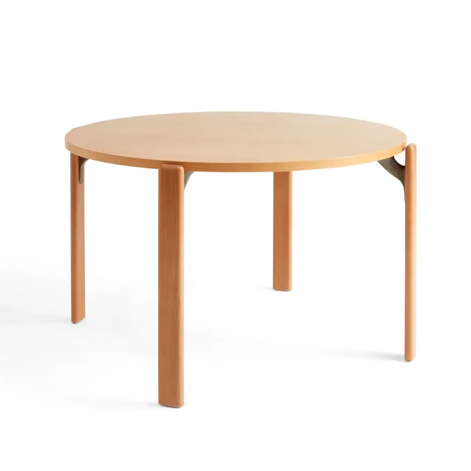 HAY Dining Tables*Rey dining table Ø128 cm, golden Yellow