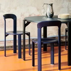 HAY Dining Tables*Rey dining table Ø128 cm, golden Yellow
