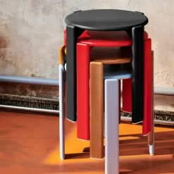 HAY Stools*Rey stool Ø46,5x46 cm, Golden Yellow