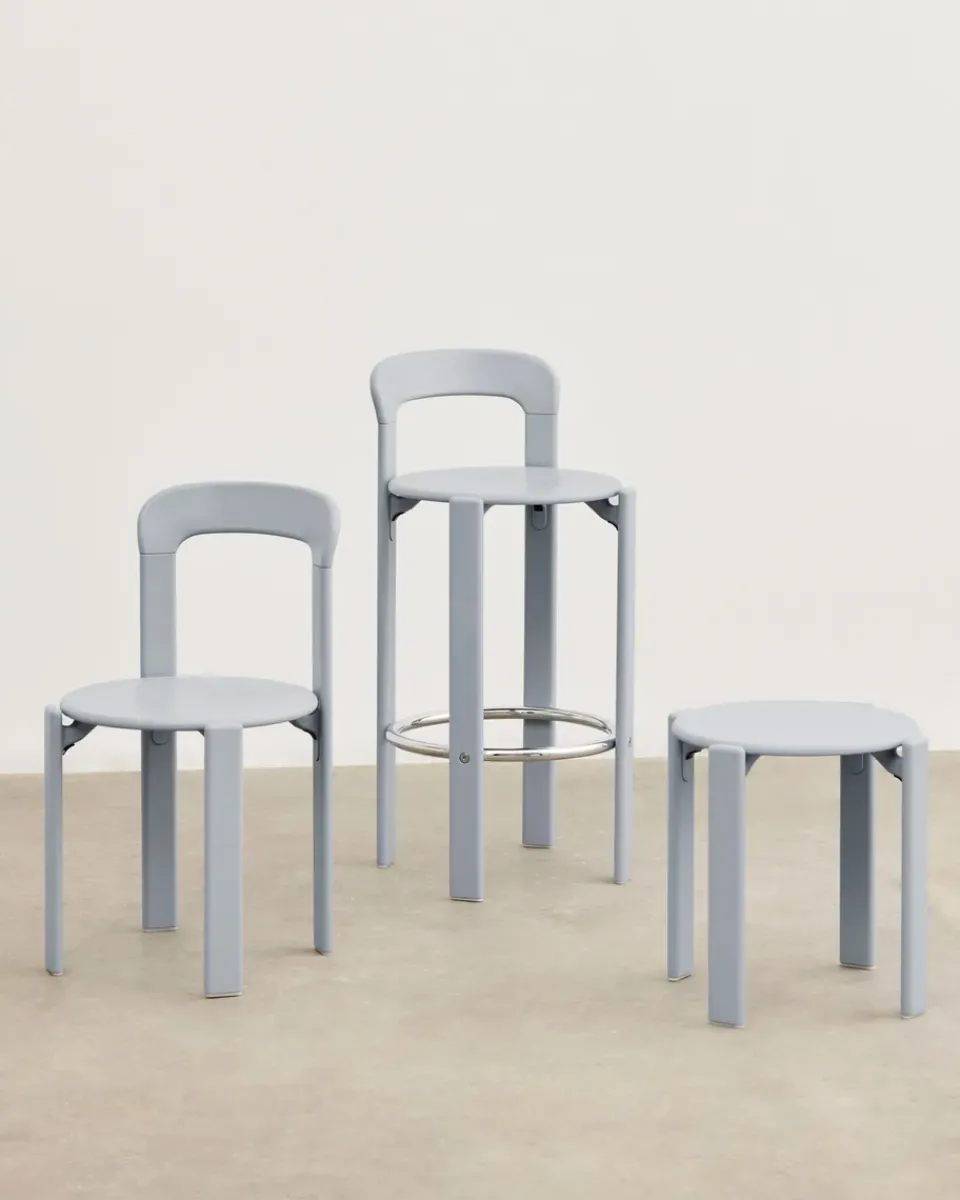 HAY Stools*Rey stool Ø46,5x46 cm, Slate Blue