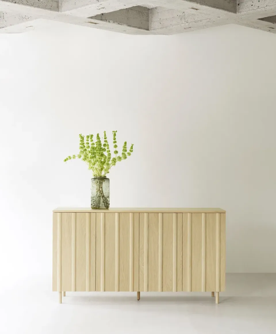 Normann Copenhagen Dressers & Sideboards*Rib sideboard 45x159 cm, Oak Brown