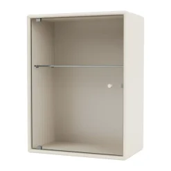 Montana Display & Glass Cabinets*Ripple bathroom cabinet 35.4x46.8x20 cm, Oat Beige