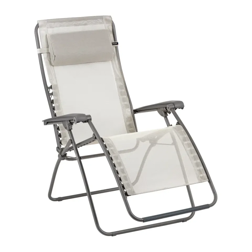 Lafuma Seating*Rsxa Clip Batyline Iso sun lounger, Seigle II Beige