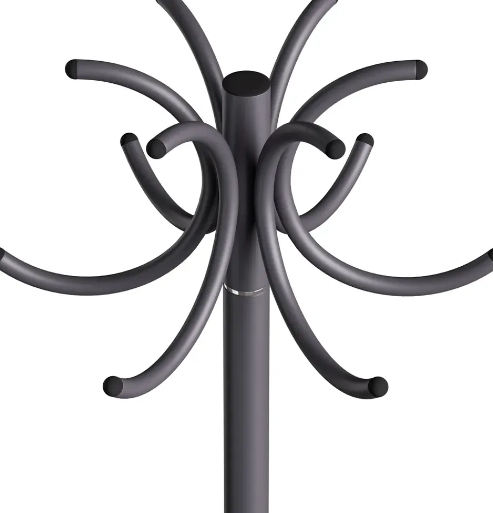 Lammhults Clothes Racks, Coat Stands & Hangers*S70-12 coat rack, Graphite texture Grey