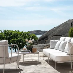 Skargaarden Table For Outdoor Use|Outdoor Lounge Furniture*Saltö coffee table, Light , large Grey
