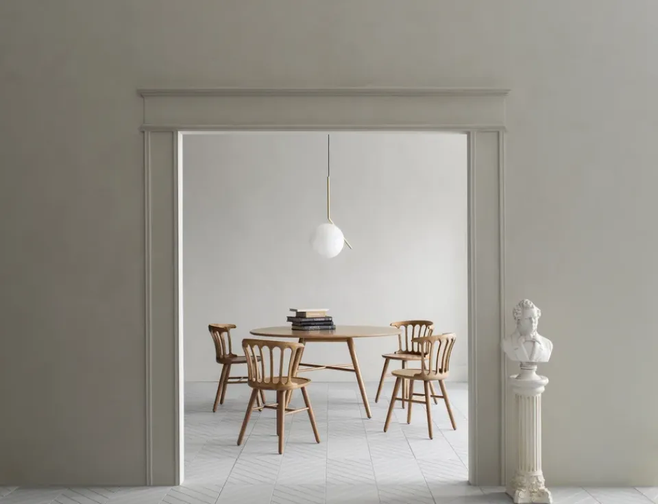 Hans K Dining Tables*San Marco table Ø140 cm, Oiled oak Brown