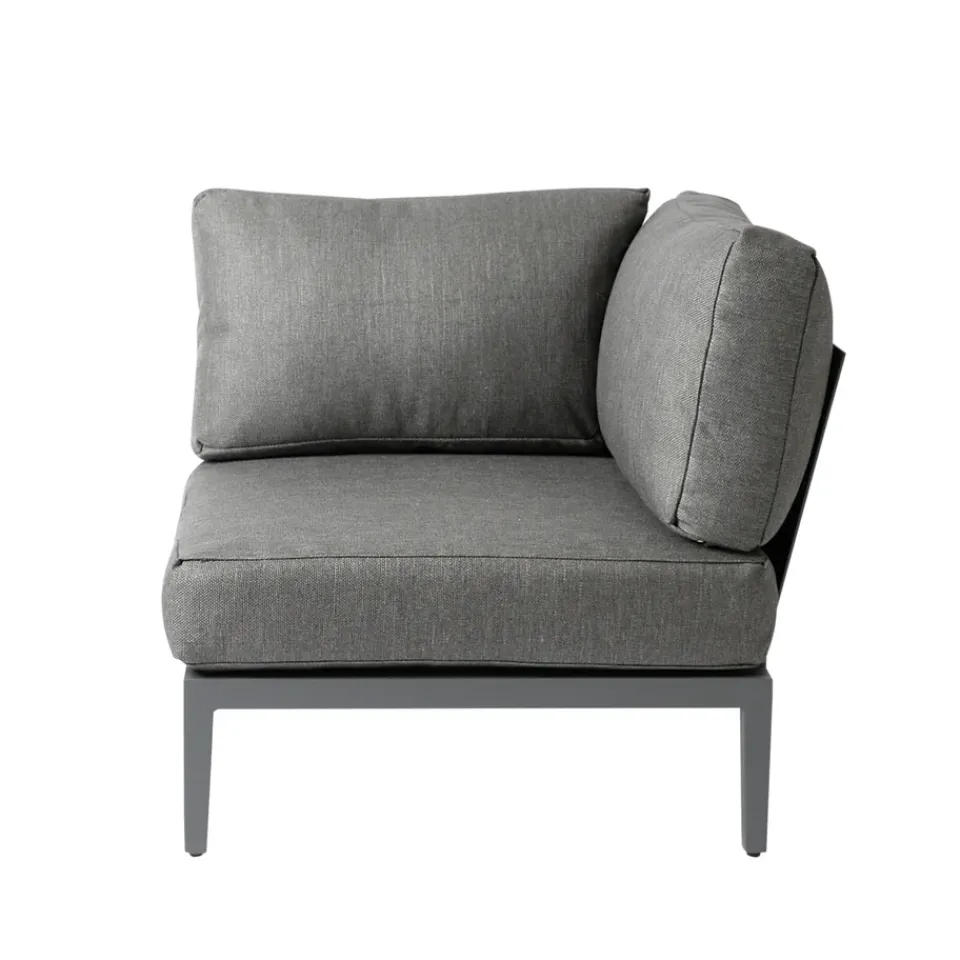 1898 Garden Sofas & Garden Benches|Outdoor Lounge Furniture*Santander modul sofa corner module, Grey