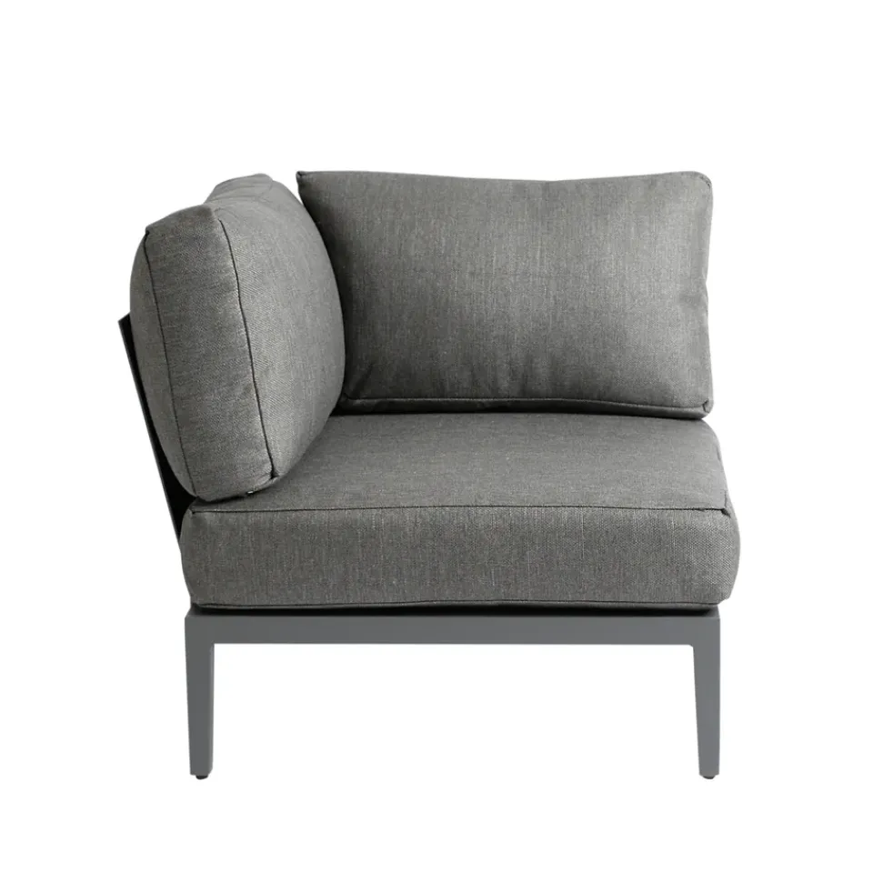 1898 Garden Sofas & Garden Benches|Outdoor Lounge Furniture*Santander modul sofa corner module, Grey