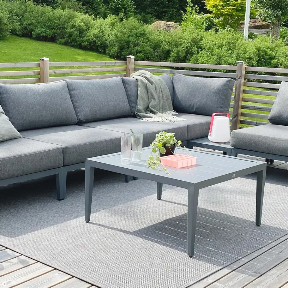 1898 Garden Sofas & Garden Benches|Outdoor Lounge Furniture*Santander modul sofa corner module, Grey