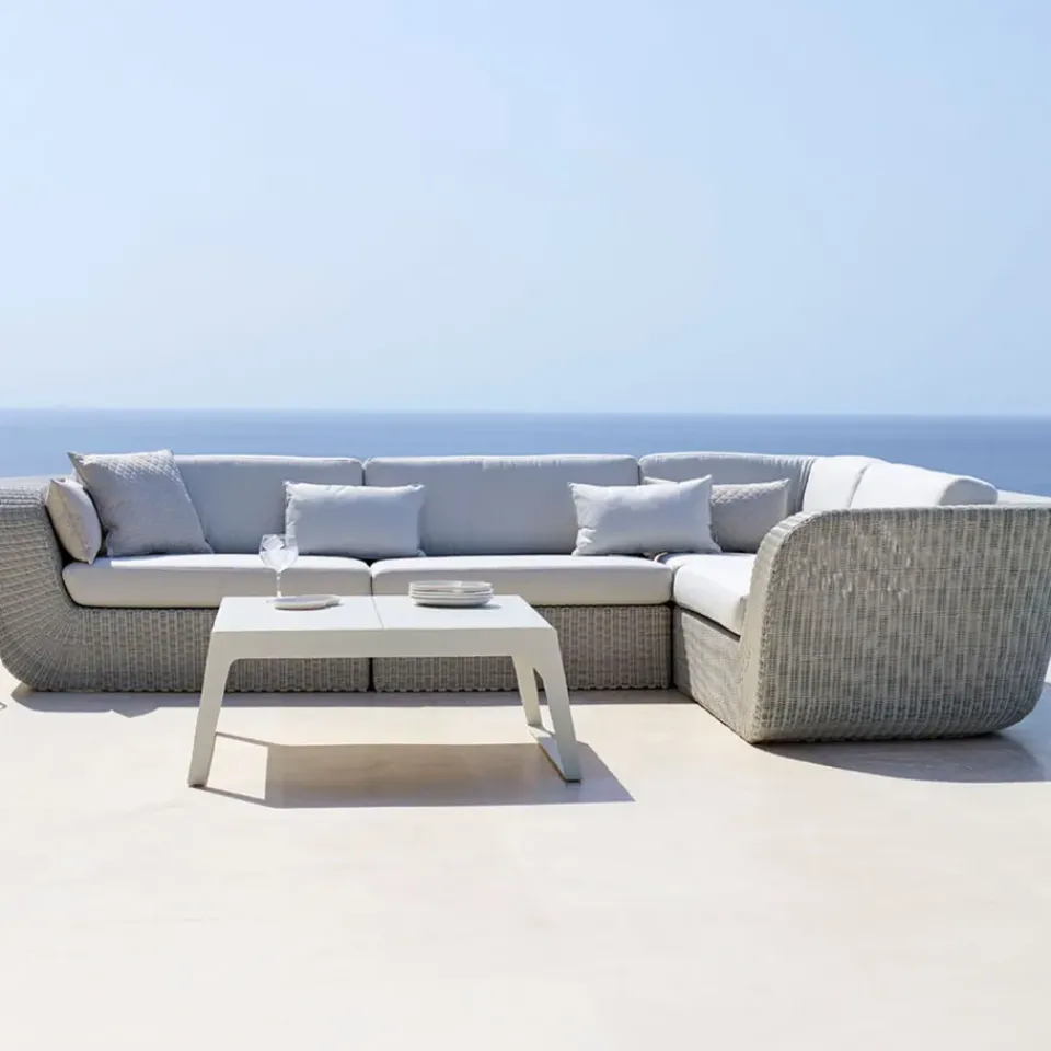 Cane-line Garden Sofas & Garden Benches|Outdoor Lounge Furniture*Savannah modular sofa, , corner Black
