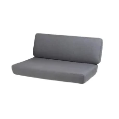 Cane-line Seat Cushions & Pads*Savannah sofa cushion, 2-seater Natté , right Grey
