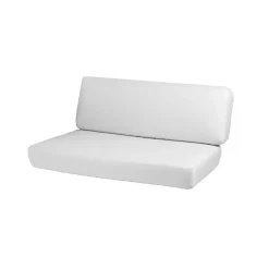 Cane-line Seat Cushions & Pads*Savannah sofa cushion, 2-seater Natté , right White