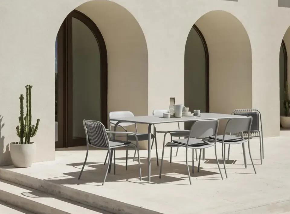 Blomus Garden Details & Accessories|Seat Cushions & Pads*Seat pad to YUA chair and YUA lounge chair, Melange Grey